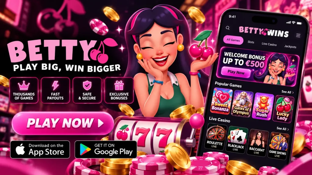 betty wins app